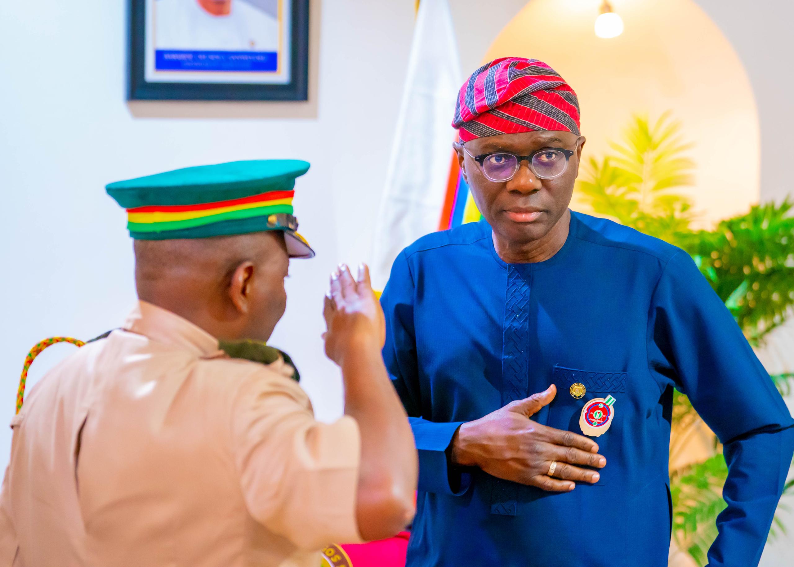 ARMED FORCES REMEMBRANCE DAY: SANWO-OLU DONATES N75M TO NIGERIAN LEGION